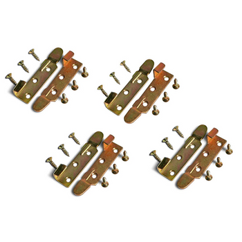 Cantoneira 4 Furos para Cama Bicromatizado 4 un Metal Show