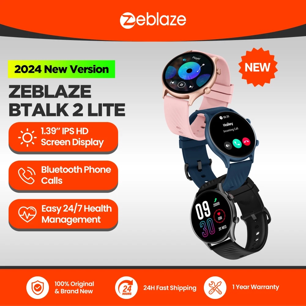 Smartwatch Zeblaze Btalk 2 Lite 1.39''