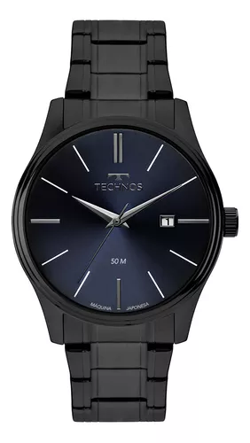 Relógio Technos Masculino Steel Preto Grafite - 2115txh/1a