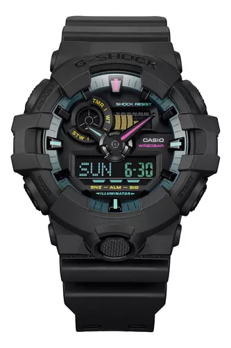 Relógio Casio G-shock Masculino Preto Ga-700mf-1adr