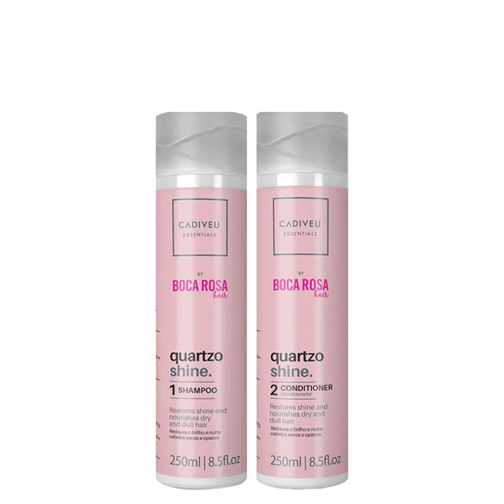 Kit Shampoo & Condicionador Cadiveu Essentials Quartzo Shine - 250ml