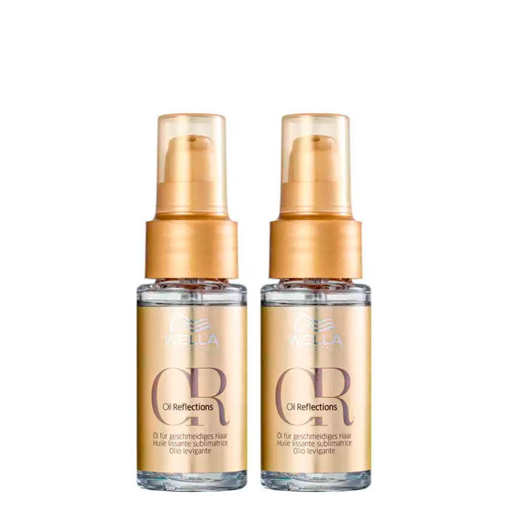 Kit Wella Professionals Oil Reflections Óleo Capilar 30ml - 2 Unidades