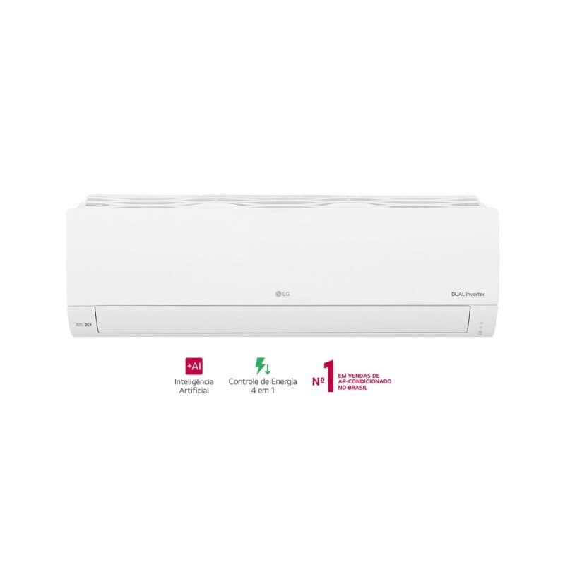 Ar Condicionado LG Dual Inverter Compact +AI 9.000 BTU Frio - S3-Q09AAQAL