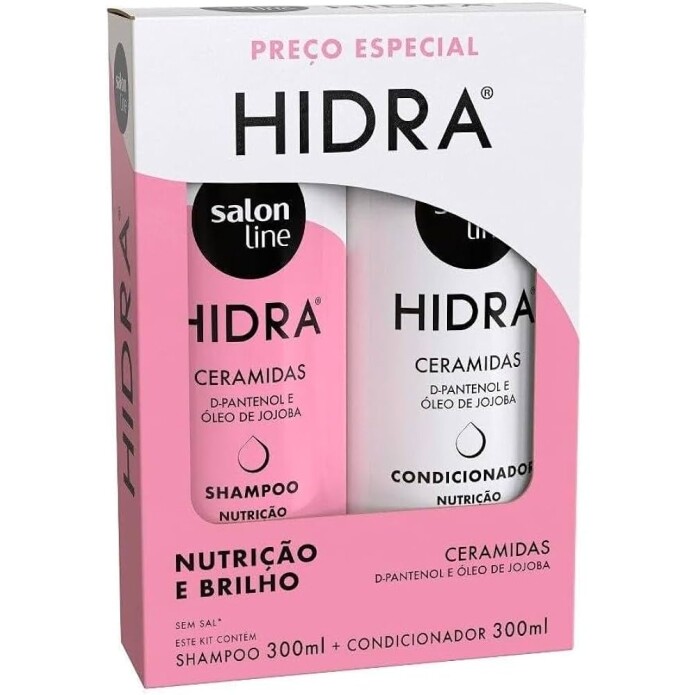 Kit Shampoo + Condicionador Salon Line Hidra Ceramidas