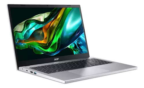 Notebook Acer Aspire 3 15.6 Fhd I3 - N305 Ssd 256gb 8gb Lpddr5 Linux Debian Prata