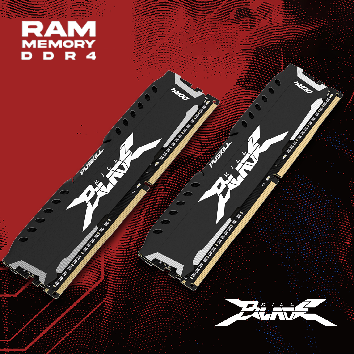 [Taxa Inclusa/Moedas R$233] Memoria ram PUSKILL DDR4 2x16GB 3200 Mhz CL22