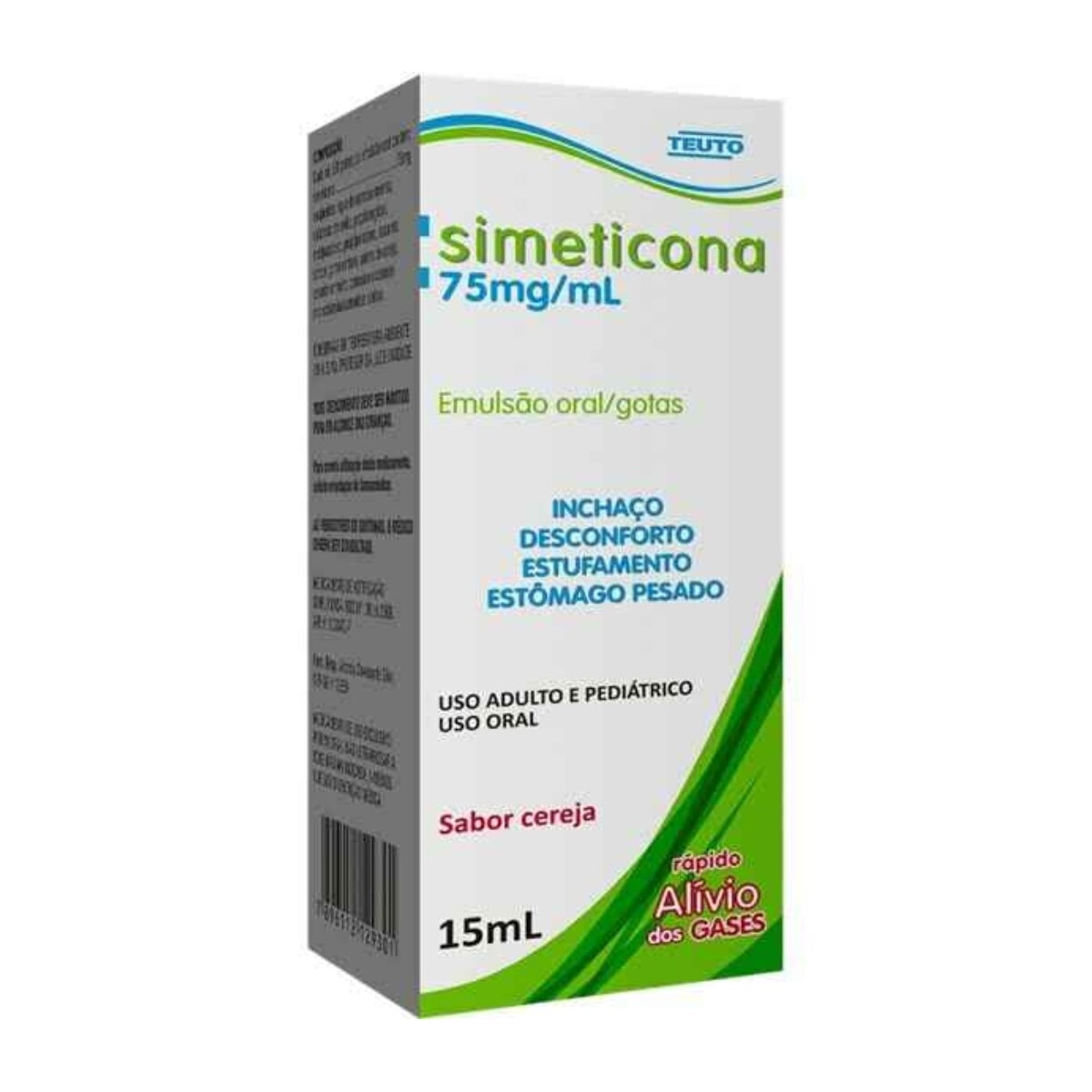 Simeticona 75mg Gotas 15ml Teuto Generico