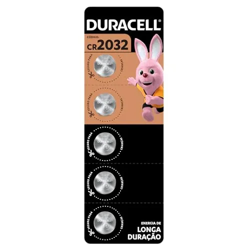 [REC] Duracell Bateria De Lítio 2032 Duracell Cartela Com 5 Un