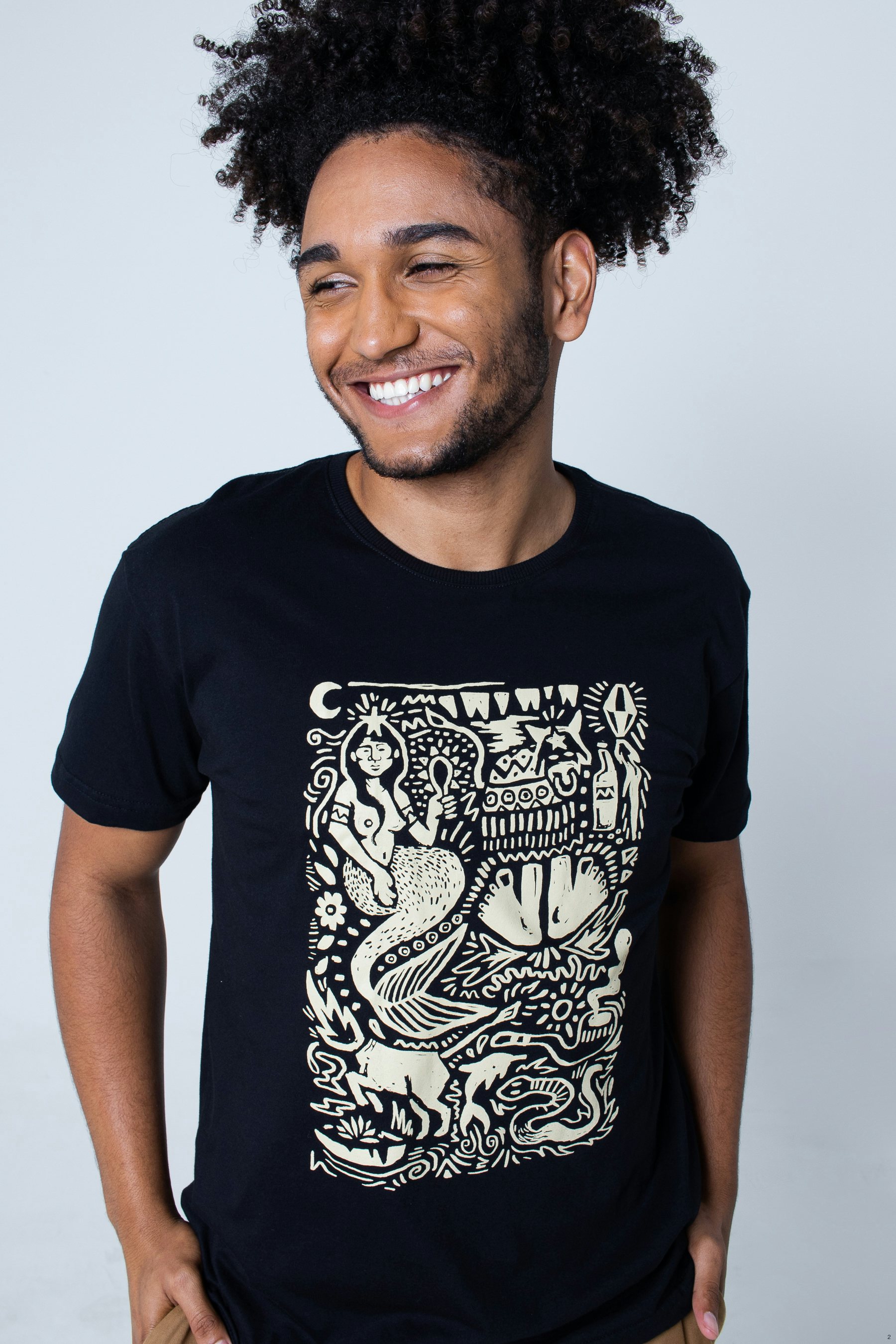 Camiseta Folclore Brasileiro Chico Rei - Unissex