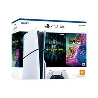 [app]Console Sony PlayStation 5 Slim Midia Fisica, Branco + 2 Jogos - 1000038899