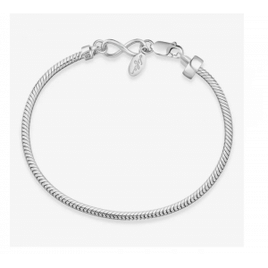 Pulseira Life infinito prata 925