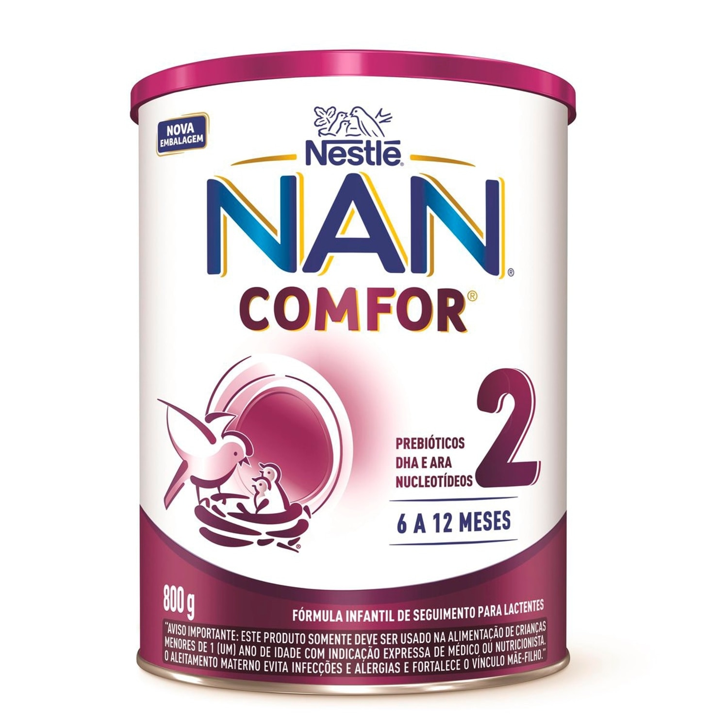 Formula Infantil Nan Comfor 2 800g