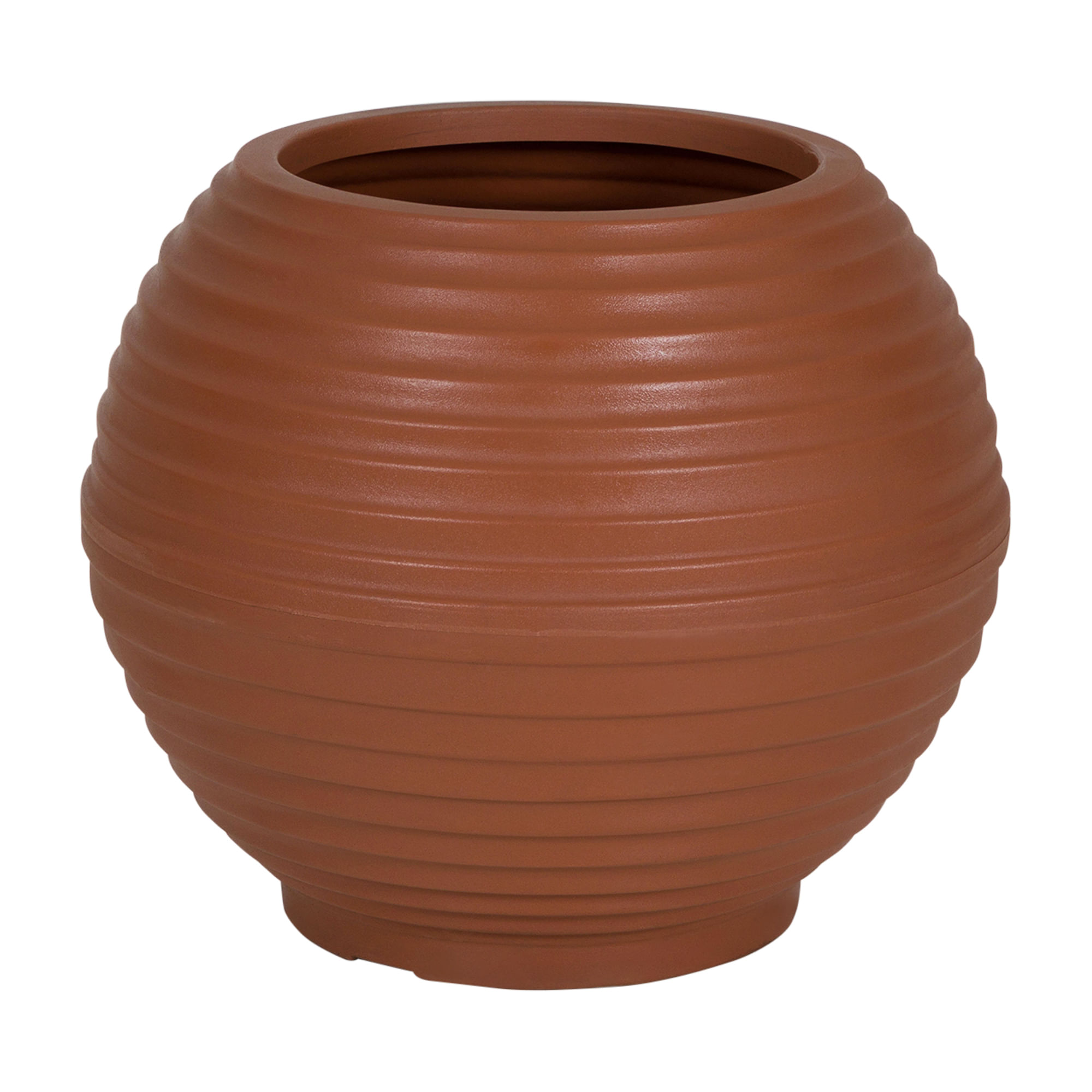 Cachepô Sfera Terracota 52cm - Tok&Stok