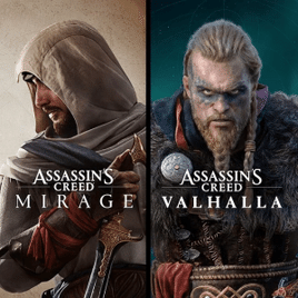 Jogo Pacote Assassin's Creed Mirage e Assassin's Creed Valhalla Assassin's Creed - PC