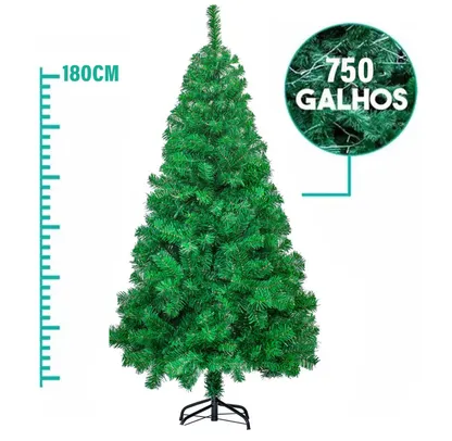 Arvore de Natal Desmontável com 1,80m