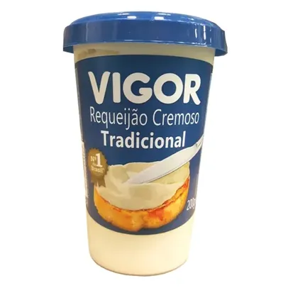 (Lv3 R$13,59) Requeijão Cremoso Vigor 200g