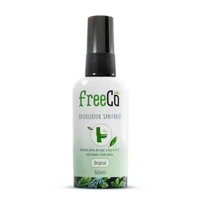 (R$8,49 Mais por Menos) Freeco Bloqueador De Odores Sanitários Freecô Original - 60Ml, incolor