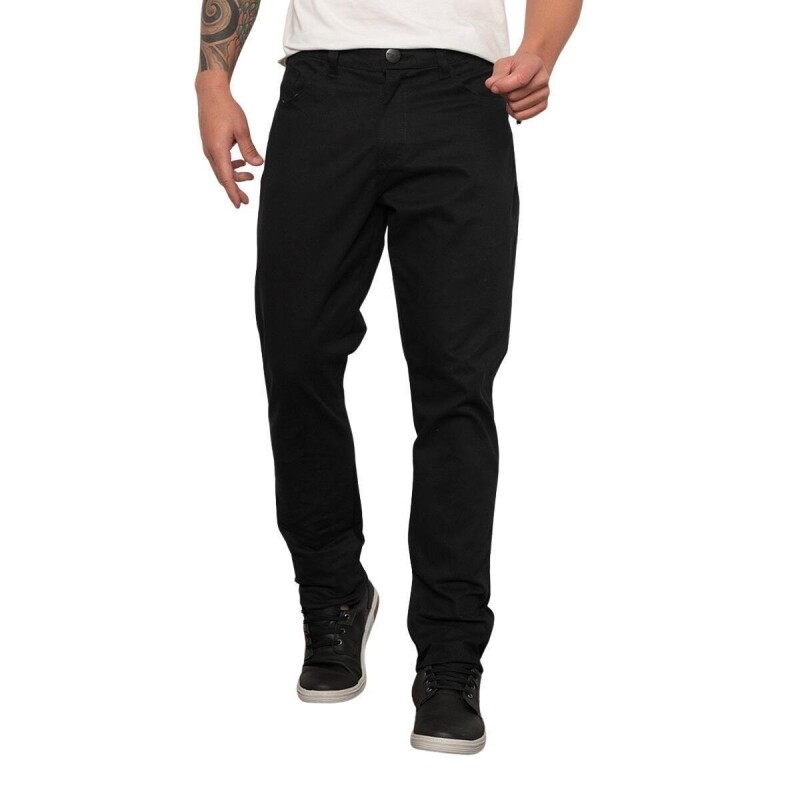 Calça SK Sarja Básica Modelo Premium Masculina - Preto