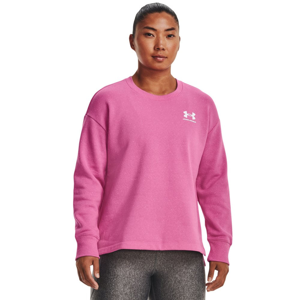 Moletom de Treino Feminino Under Armour Rival Fleece Over