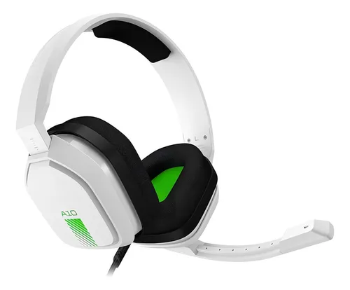 Headset Astro Gaming A10 Xbox Ps Pc Mac- Branco/verde