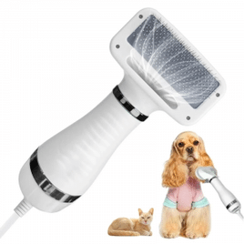 Escova Secadora Pet - Seca e Remove Pelos