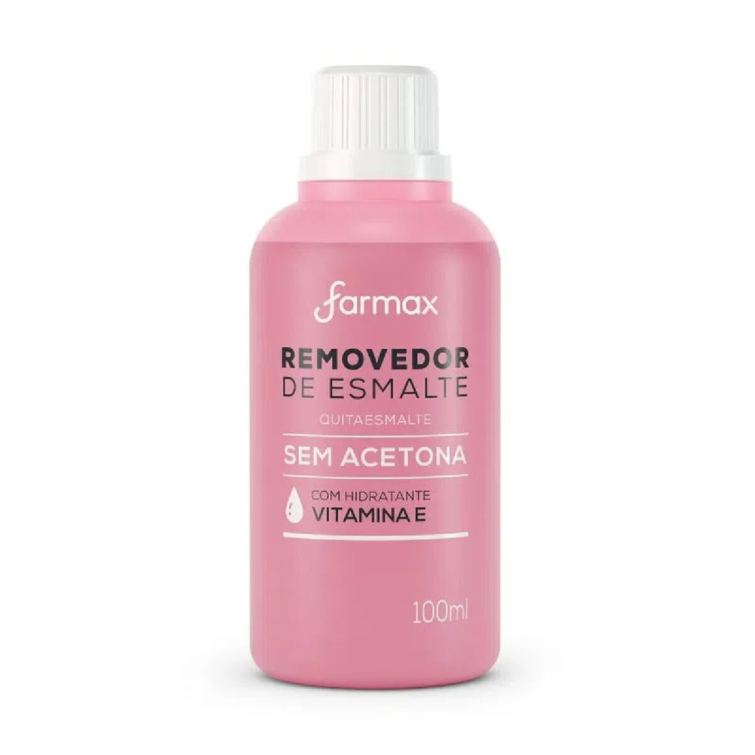 Removedor de Esmalte Farmax Sem Acetona 100ml