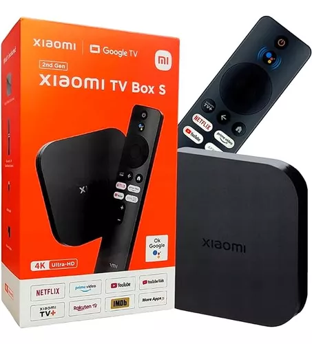 [CC Santander] Mi Box S 2 Geração 4k Google TV BOX Google TV