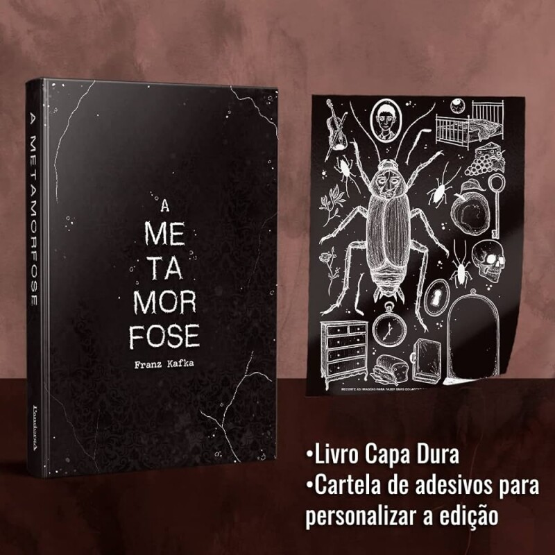 Livro A Metamorfose (Capa Dura) - Franz Kafka