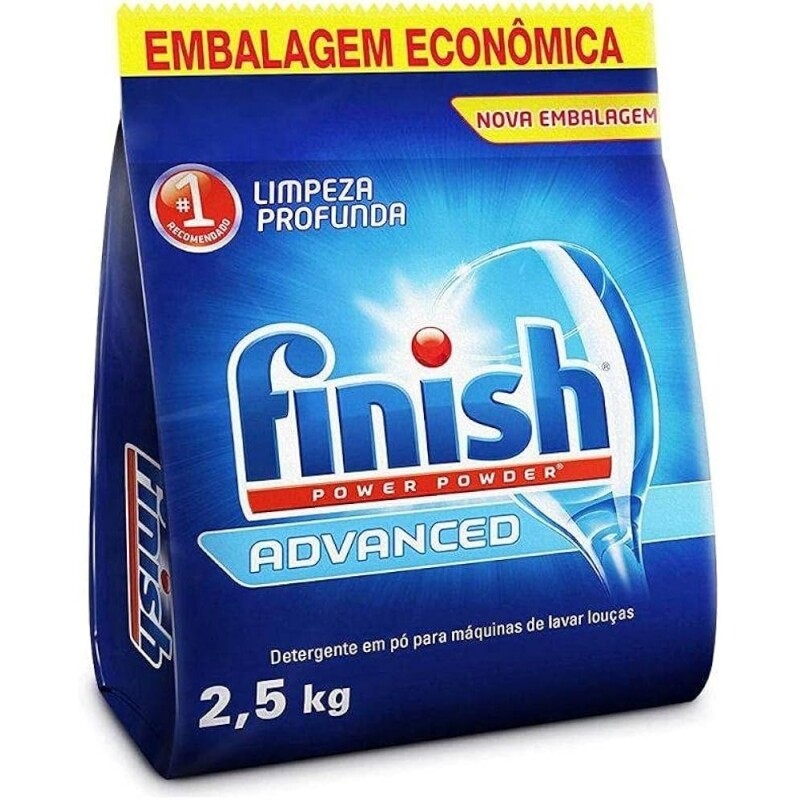 Finish - Detergente para Lava Louças em Pó 25kg