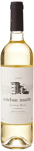 [ PRIME ] Vinho Branco Bodegas Esteban Martin D.O.P. Cariñena Chardonnay Macabeo Blanco 750 Ml