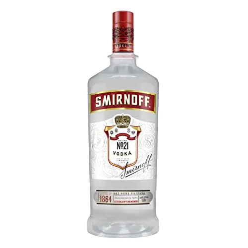 [2 por R$47 cada] Vodka Smirnoff, 1.75L