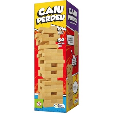 Brinquedo Caiu Perdeu 54 Peças - Pais & Filhos