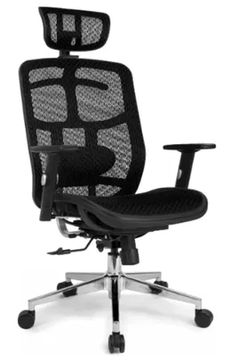 Cadeira Office DT3 Diana, ergonomica em Mesh Vidartex™