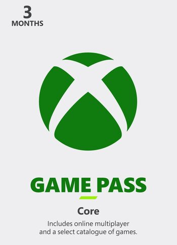 Compra Xbox Game Pass Core 3 MESES Key Mais Barato