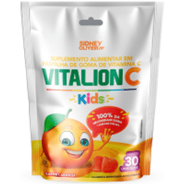 Vitamina c - Vitalion c Kids sabor Laranja 30 Gomas