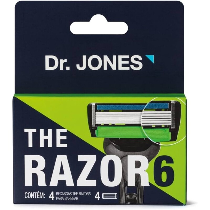 Kit de Recargas Barbeador The Razor6 (4 Unidades)