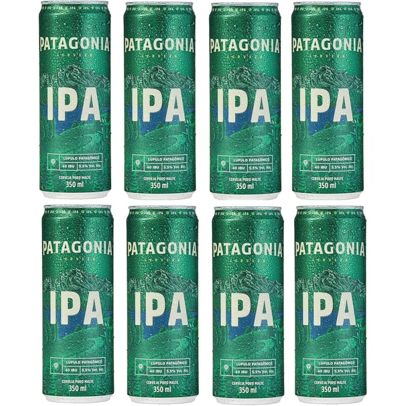 Pack de Patagonia IPA Lata 350ML 8 Unidades