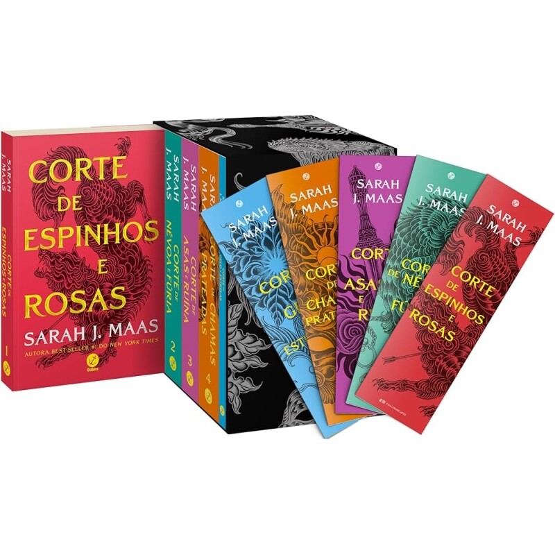 Box Corte de espinhos e rosas (Novas capas) - Acompanha marcadores