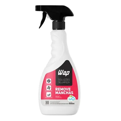 WAP Removedor De Manchas De Tecidos E Estofados Remove Manchas 500Ml Branco E Rosa