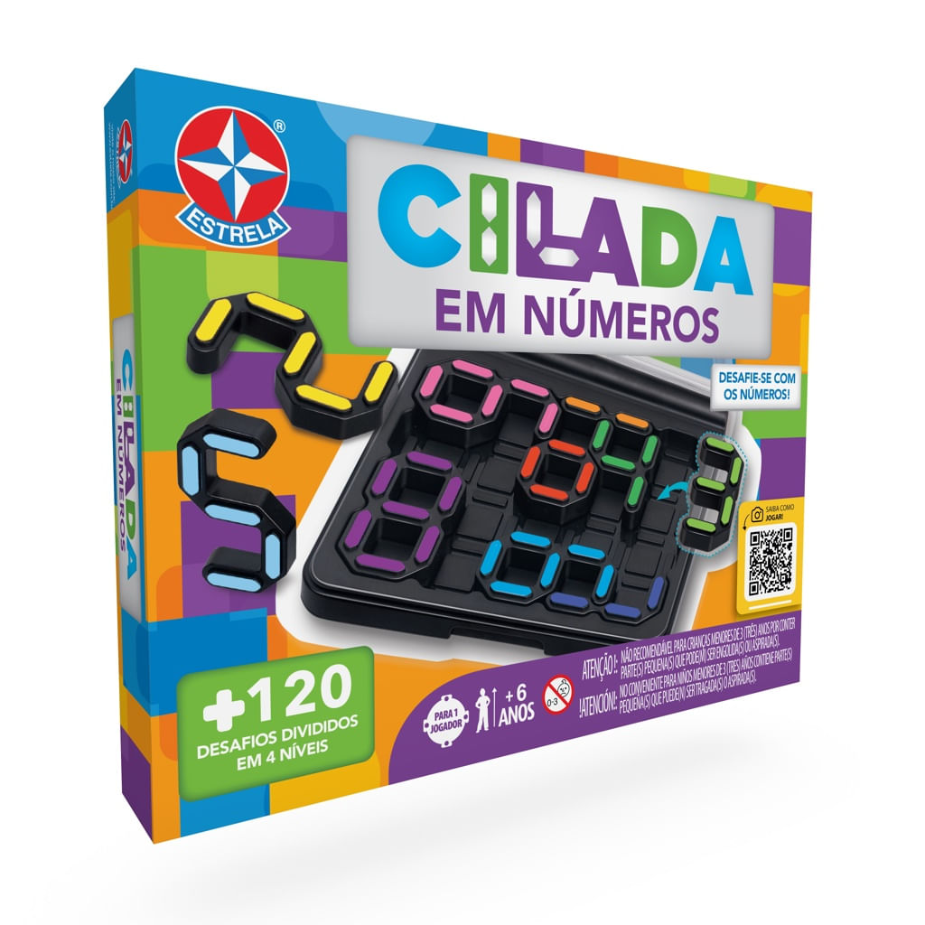 Jogo Clássico - Cilada Números - Estrela