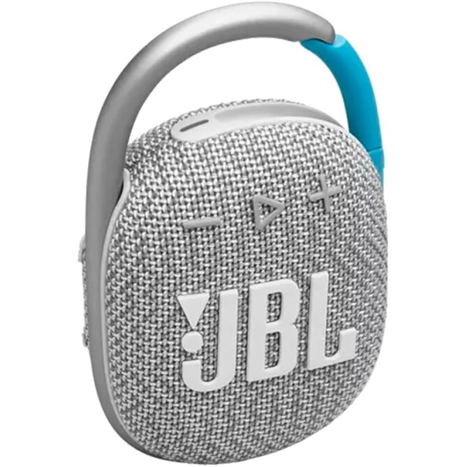 JBL Caixa de Som Clip 4 Bluetooth À Prova D'água e Poeira - Branco