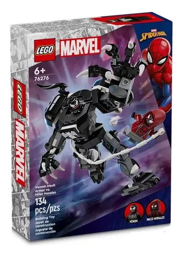 Lego Super Heroes 76276 Armadura Mech Venom Vs Miles Morales