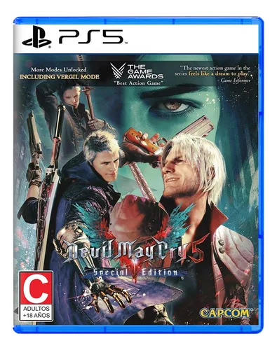 Devil May Cry 5 Ps5 Special Edition Br Midia Fisica