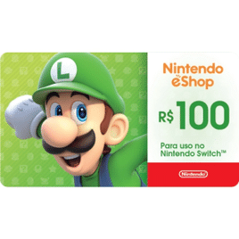 Giftcard Nintendo Cash - R$100