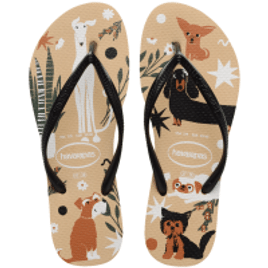 Chinelo Havaianas Slim Pets Cachorrinhos