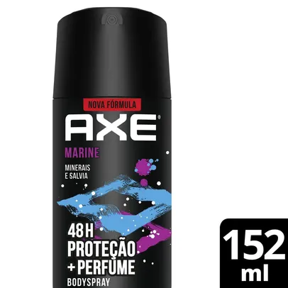 Desodorante Antitranspirante Spray Axe Marine Masculino 48h 152ml