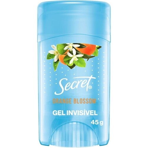 10 Unidades Desodorante Secret Gel Invisible - 45g