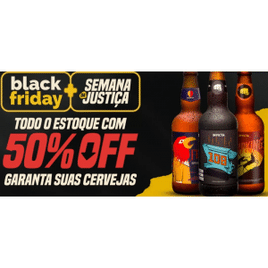 Black Friday Cervejaria Invicta: Todas Cervejas com 50% de desconto!