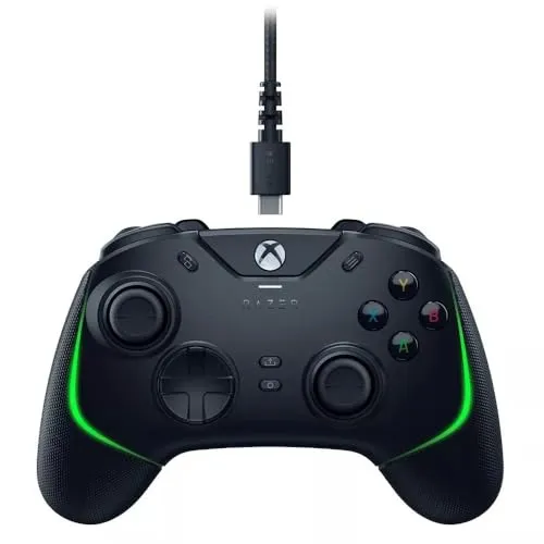 Controle com fio Razer Wolverine V2 Chroma Pro para Xbox Series X|S, Xbox One, PC, preto