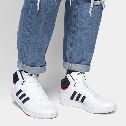 Tênis Adidas Hoops 3.0 Mid Masculino [Tam.: 38 e 39]